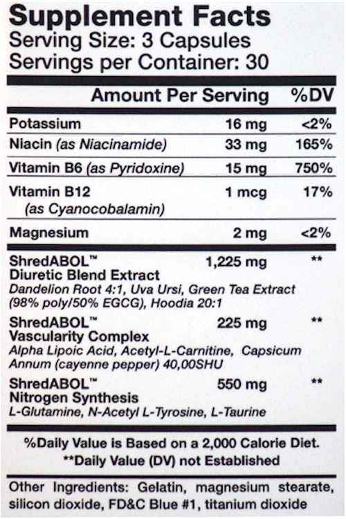 GenXLabs Test Booster GenXLabs Ripped Stack V-Ripped, ShredABOL,TestABOL