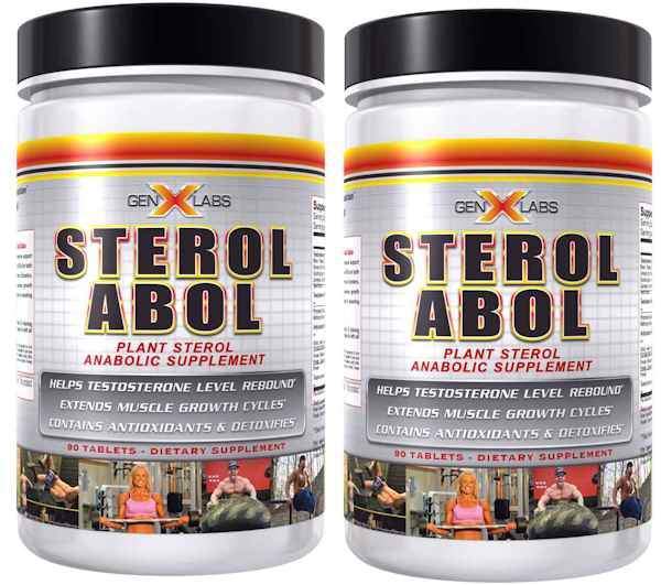 GenXLabs Test Booster GenXLabs SterolABOL double pak Plant sterols anabolic