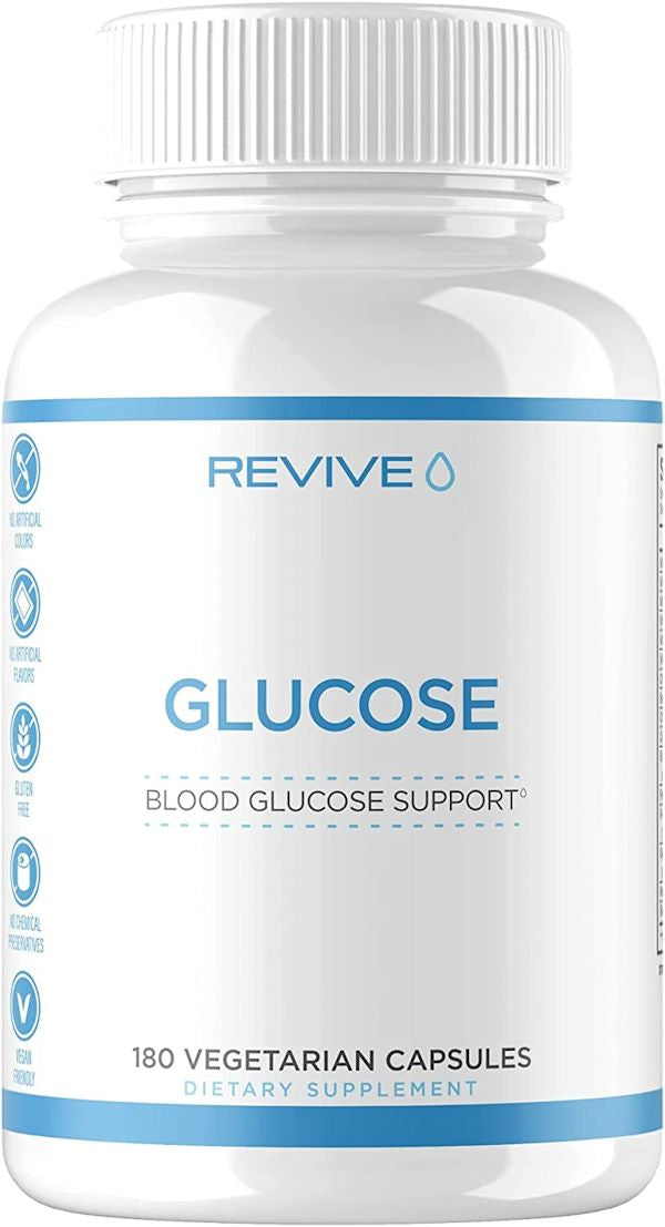 Revive Glucose Blood Glucose Support 180 Veg-Capsules