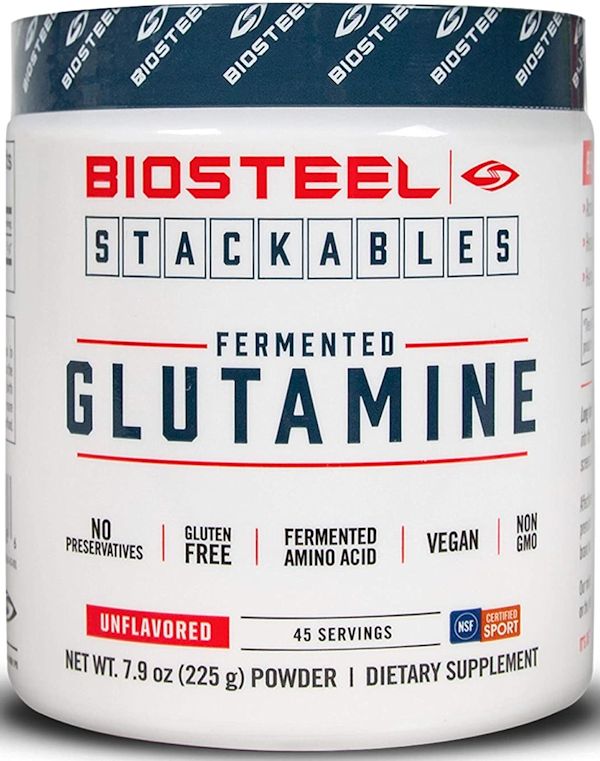 BioSteel Fermented Glutamine powder
