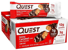 Quest Gooey Caramel Protein Bar | 12gm Protein