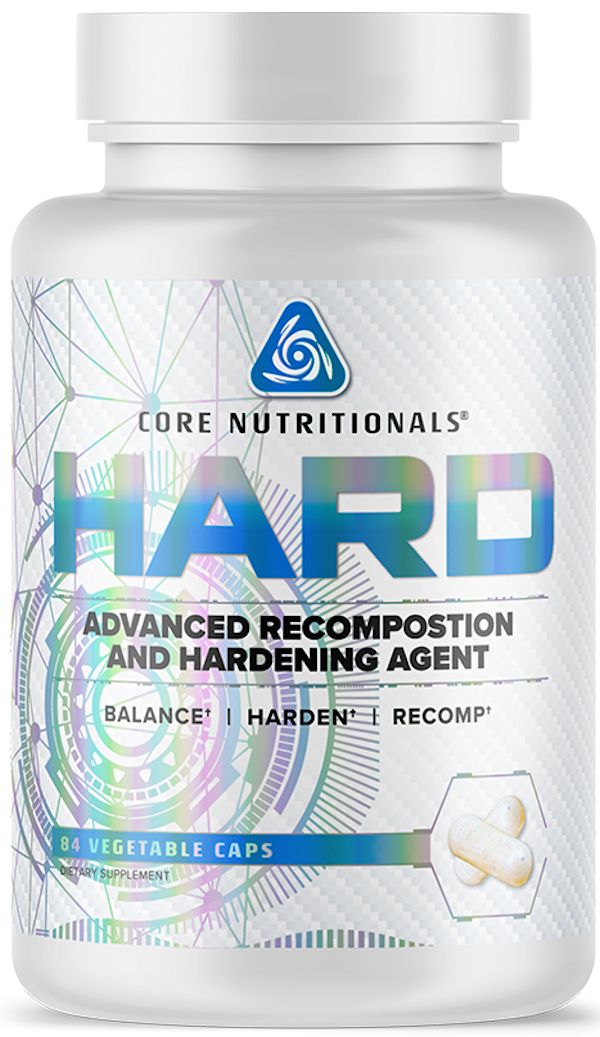 Core Nutritionals Hard Advanced Hardening Agent 84 Veg-Capsules