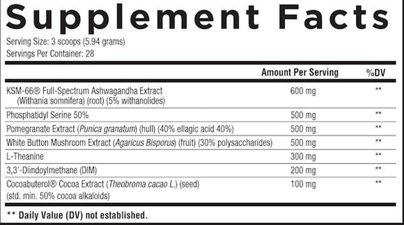 Core Nutritionals Hard Extreme Hardening Powder pre-workout fact