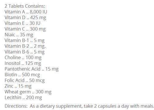 Health & Beauty Healthy Glo Hair Vitamins facts