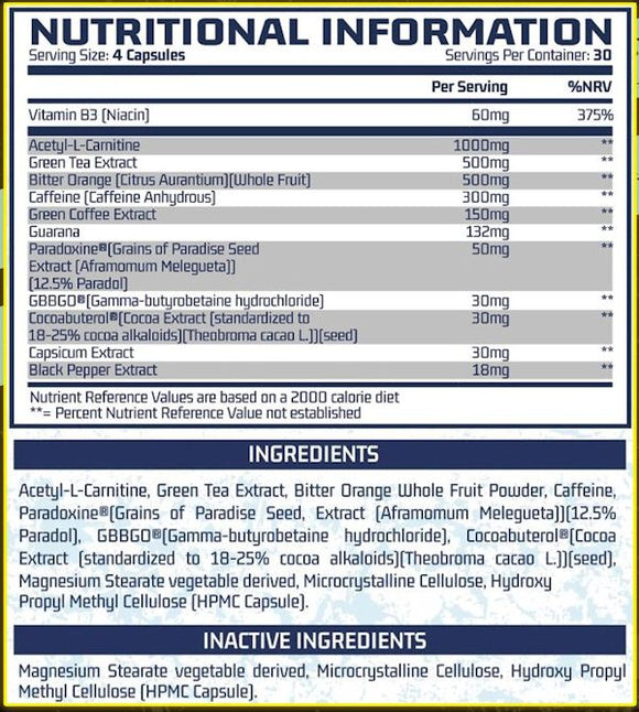 Chemical Warfare Heat Seeker Thermogenesis