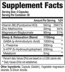 Alpha Prime Supplements Hyper-Nite sleep facts