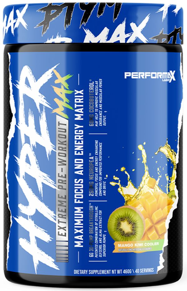 Performax Labs Hypermax Extreme Pre Workout 40 servings pop