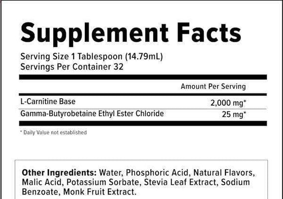 Inno Supps Carnitine Inno Supps Volcarn 2000 32 servings