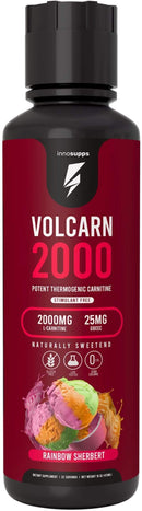 Inno Supps Carnitine Rainbow Sherbet Inno Supps Volcarn 2000 32 servings