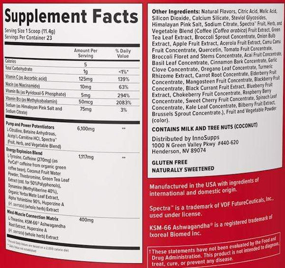 Inno Supps Citrulline Inno Supps Storm Maker 23 servings