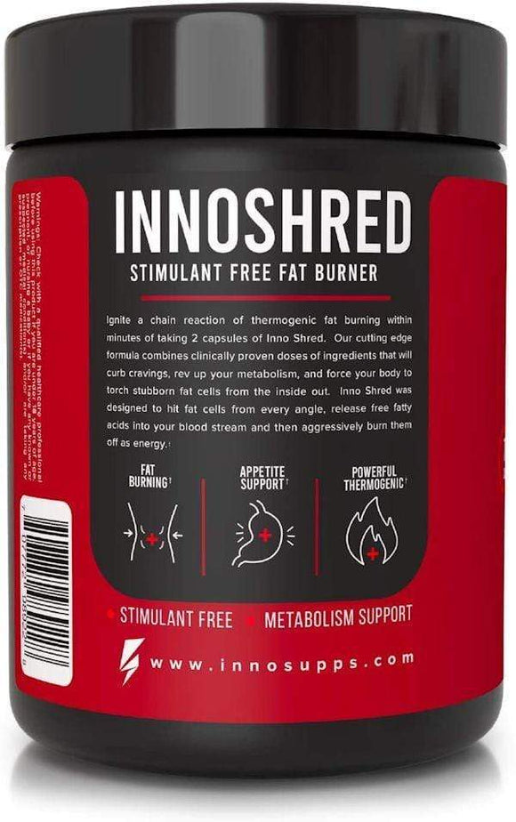 Inno Supps Grains of Paradise Inno Supps Inno Shred Stimulant Free 60 caps