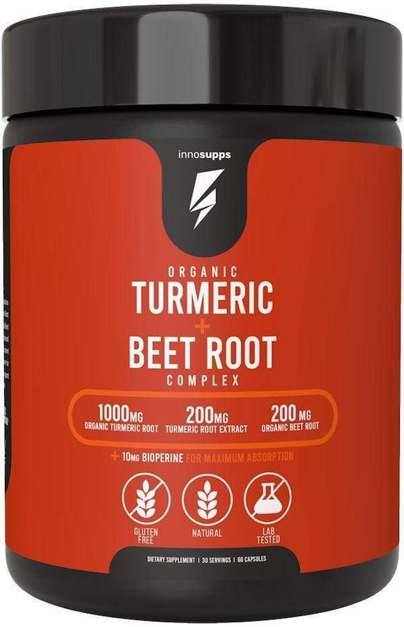 Inno Supps Joint Support Inno Supps Organic Turmeric + Beet Root 60 caps