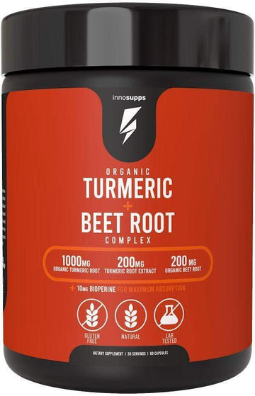 Inno Supps Organic Turmeric + Beet Root 60 caps