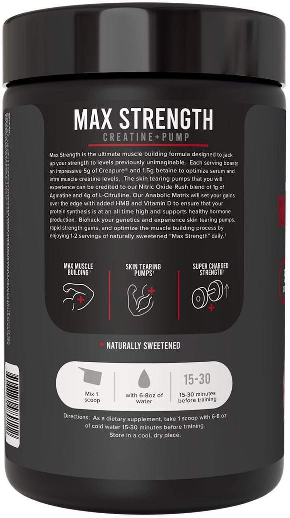 Inno Supps Muscle Pumps Inno Supps Max Strength 25 servings