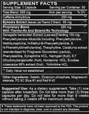 Innovative Labs Black Mamba Weight Loss fact