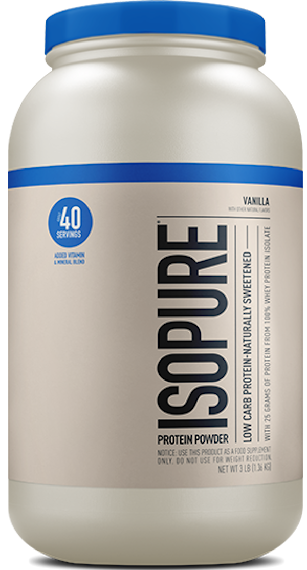 Nature's Best Isopure Natural Protein Powder