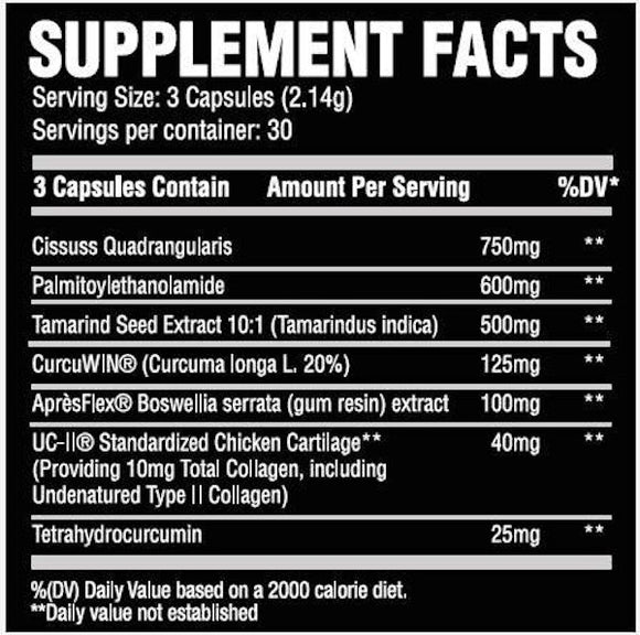 Chemix Joint Pain Support 90 Capsules fact
