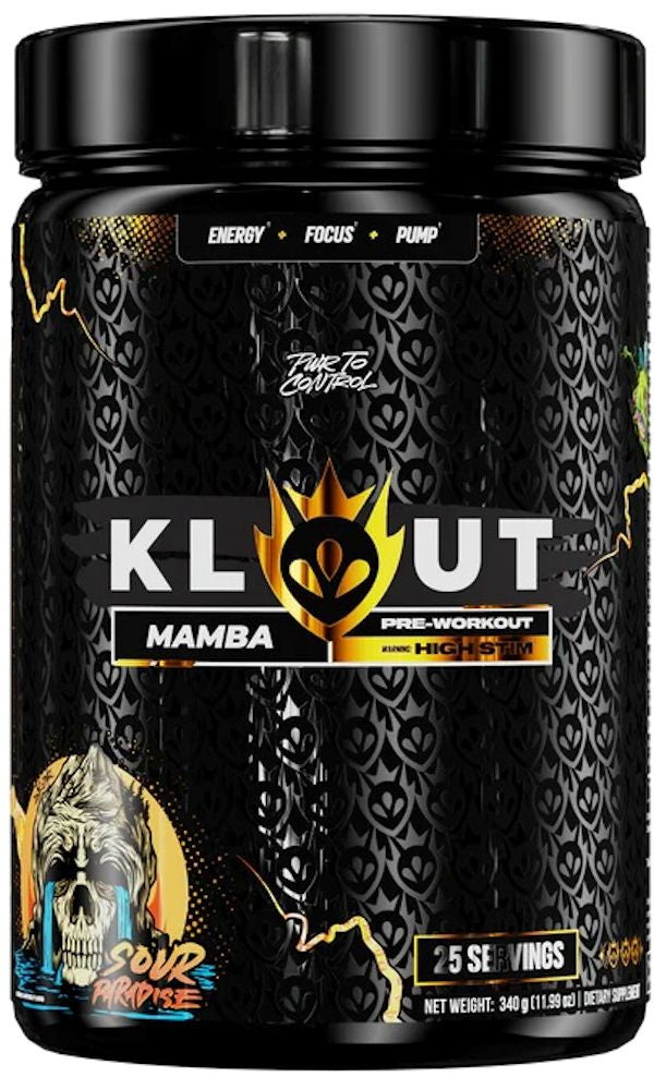 Klout Mamba High Stimulant Pre-Workout best