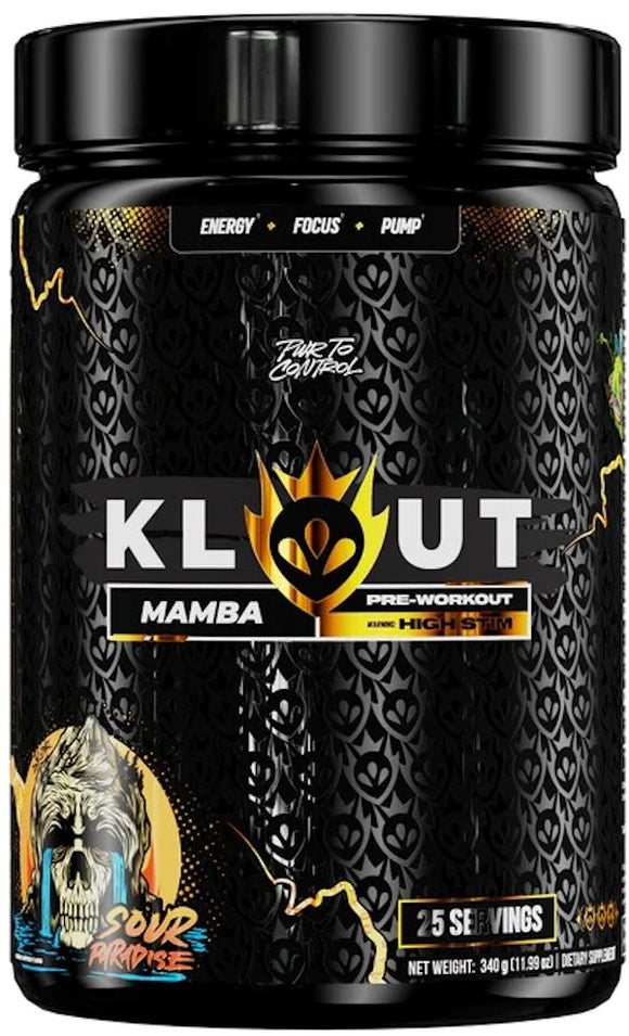 Klout Mamba High Stimulant Pre-Workout best