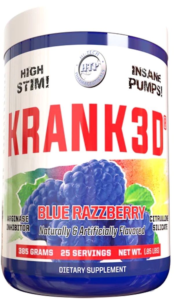 Hi-Tech Pharmaceuticals Krank3d High Stim blue