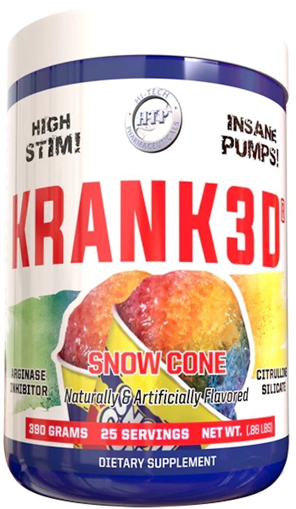 Hi-Tech Pharmaceuticals Krank3d Pre Workout