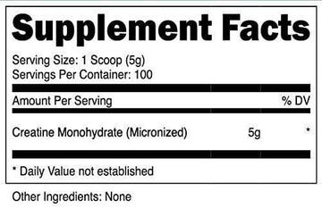 LG Science Creatine 100 servings BLOWOUT