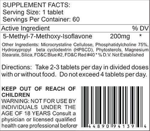 LG Sciences Lean Muscle LG Sciences Methoxyvone 60 tablets