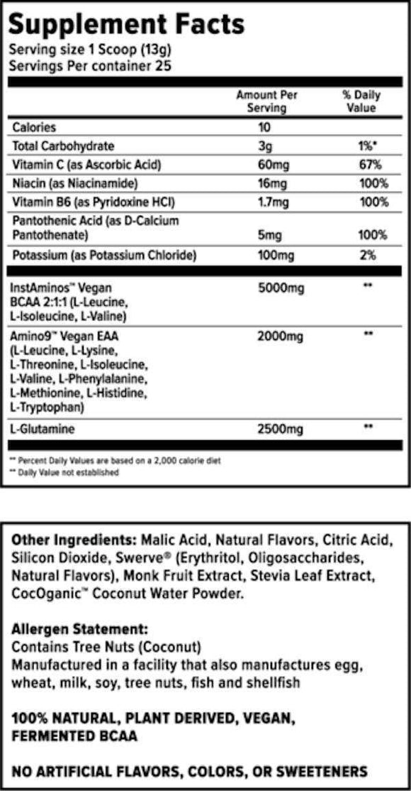 Liv Body BCAA Liv Body Hydrating Aminos 25 servings