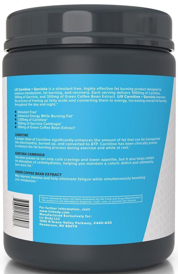 Liv Body Carnitine LIV Body Carnitine + Garcinia 90 veg caps