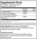 Liv Body Carnitine LIV Body Carnitine + Garcinia 90 veg caps