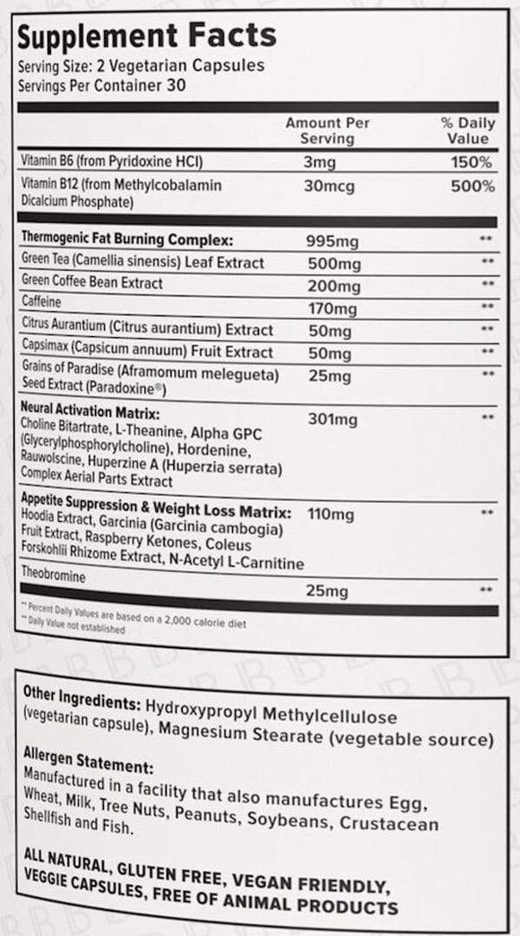 Liv Body Grains of Paradise LIV Body Liv Shredded 60 veg caps