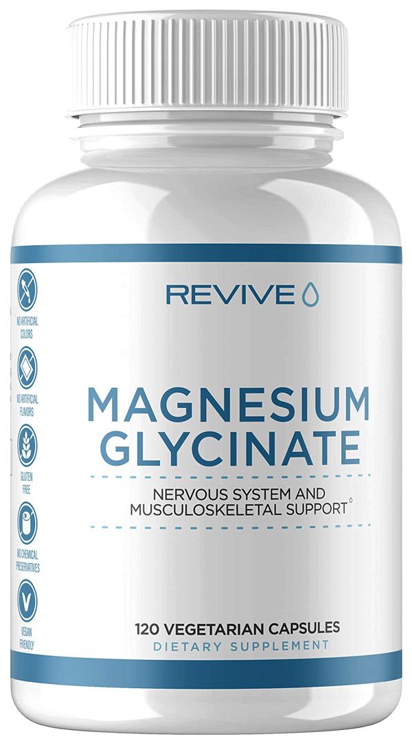 Revive Magnesium Glycinate 120 Vegetarian Capsules