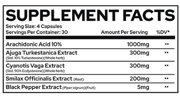 Repp Sports Mass Caps Muscle Builder 120 Caps fact