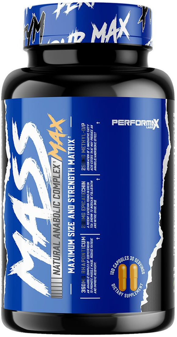 Performax Labs MassMax Natural Anabolic Complex 120 Capsules