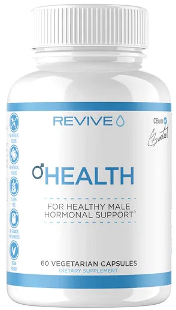 Revive Men Health Male Hormonal Support 60 Vegie-Caps