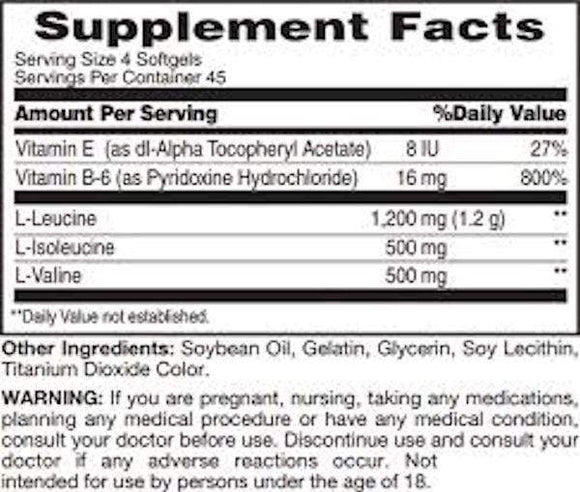 Met-Rx BCAA Met-Rx BCAA 2200 180 softgels