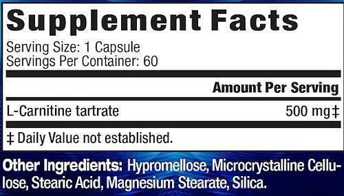 MHP Carnitine MHP L-Carnitine 60 caps