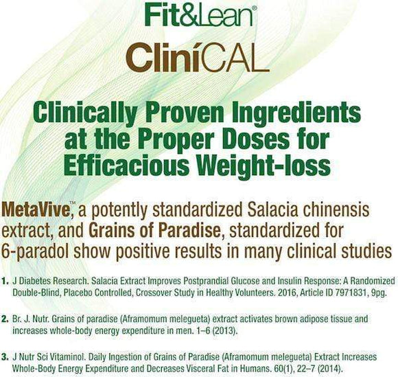 MHP Grains of Paradise MHP Fit & Lean CliniCAL 30 caps