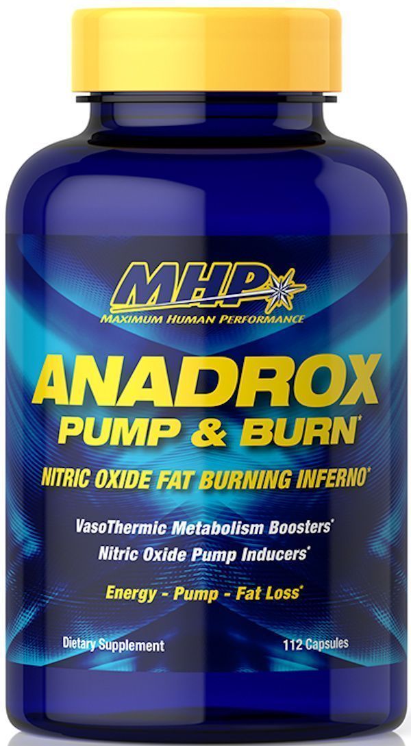 MHP Anadrox Pump & Burn Lean Muscle 112 caps
