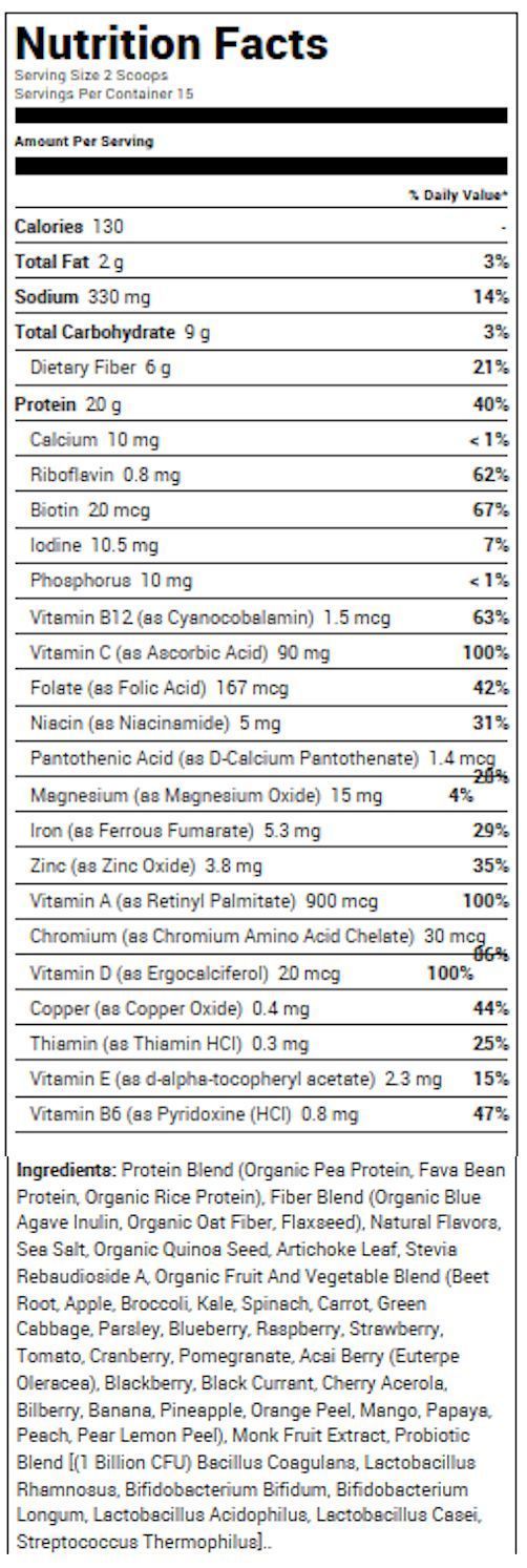 MHP Plant Vanilla MHP Fit & Lean Plant Protein