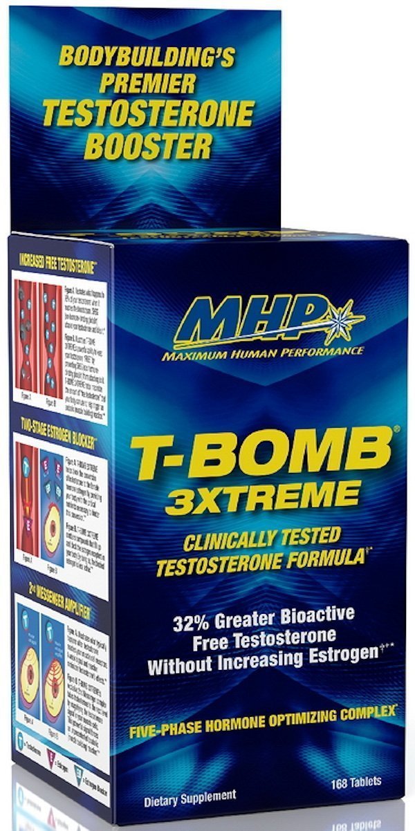 MHP Test Booster MHP T-Bomb 3Xtreme 168 Tabs