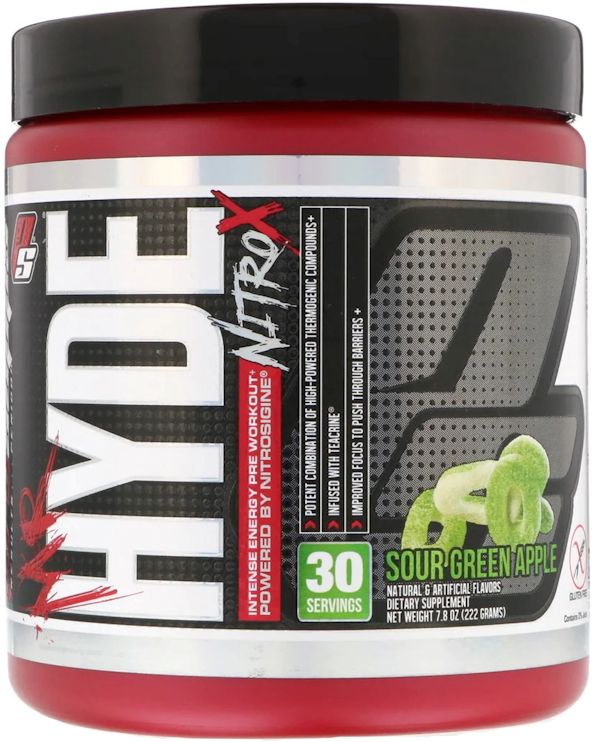Mr. Hyde Nitro X ProSupps High Stim Pre-Workout apple