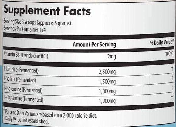 MRM BCAA MRM BCAA+G 1000gm 154 serving