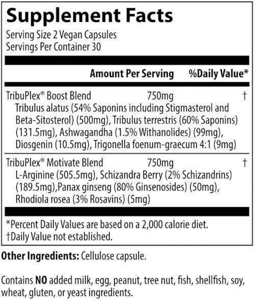 MRM Test Booster MRM TribuPlex 750 60 caps