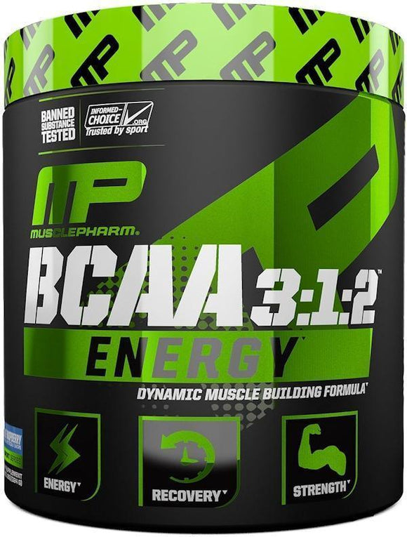 MusclePharm BCAA Blue Raspberry MusclePharm BCAA 3:1:2 Energy