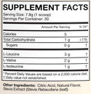 MusclePharm BCAA MusclePharm NATURAL BCAA Powder 30 servings