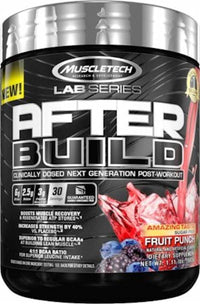 Muscletech BCAA Fruit Punch MuscleTech After Build