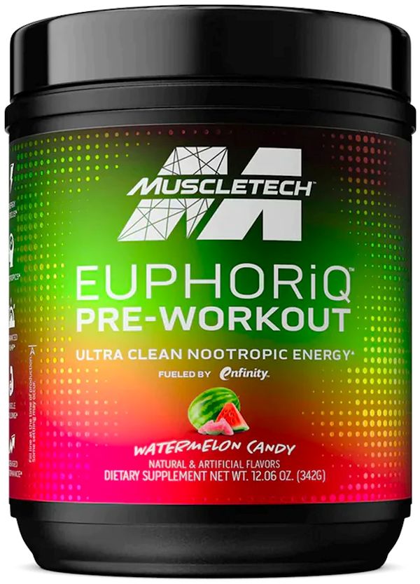 MuscleTech EuphoriQ Pre-Workout watermelon