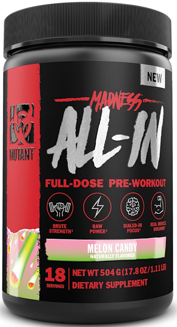 Madness All-In Mutant pre-workout punch