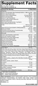 Mutant Multi Vitamin 60 Tablets fact